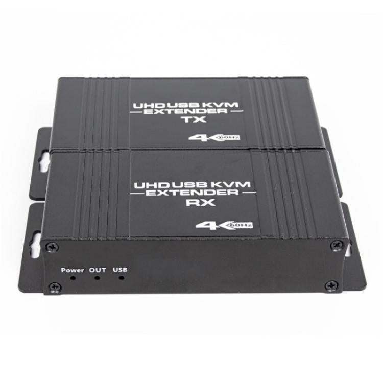 D5-1 / D6-1 80m Cat6 / 5e Network Cable Extender Computer Control HDMI KVM Extender, US Plug, EU Plug