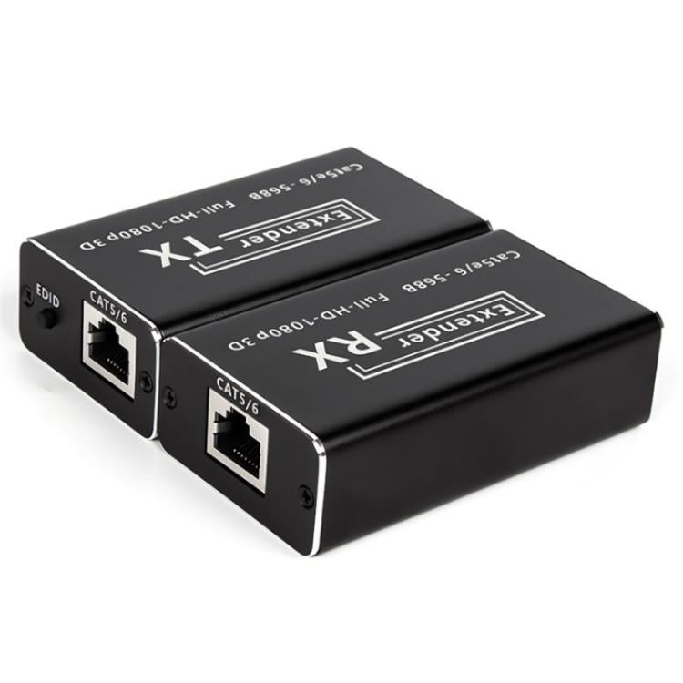 D1-1 / D2-1 Network Cable HD Video Signal Transmitter 50m Extender HDMI to RJ45 Extender, US Plug, EU Plug