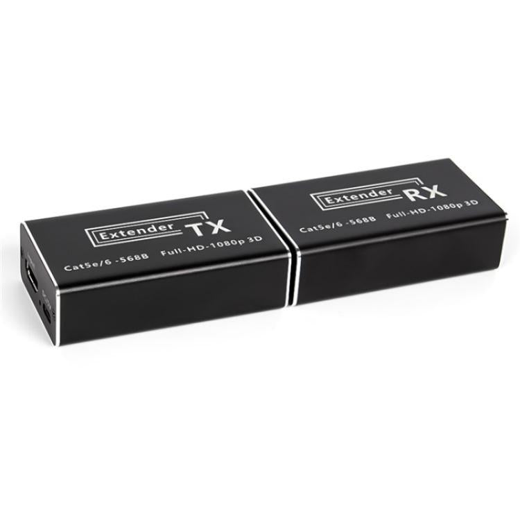 D1-1 / D2-1 Network Cable HD Video Signal Transmitter 50m Extender HDMI to RJ45 Extender, US Plug, EU Plug