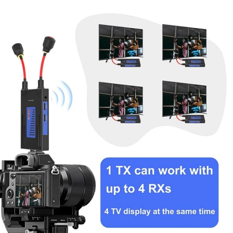 BOVBOX 092 Pro Audio Video Transmitter Receiver 300m Wireless HDMI Extender, US Plug, UK Plug, EU Plug, AU Plug
