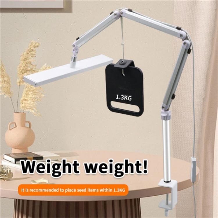 S001 Foldable Eyelash Extension LED Light Clip On Beauty Salon Tattoo Lamp, US Plug, UK Plug, EU Plug, AU Plug