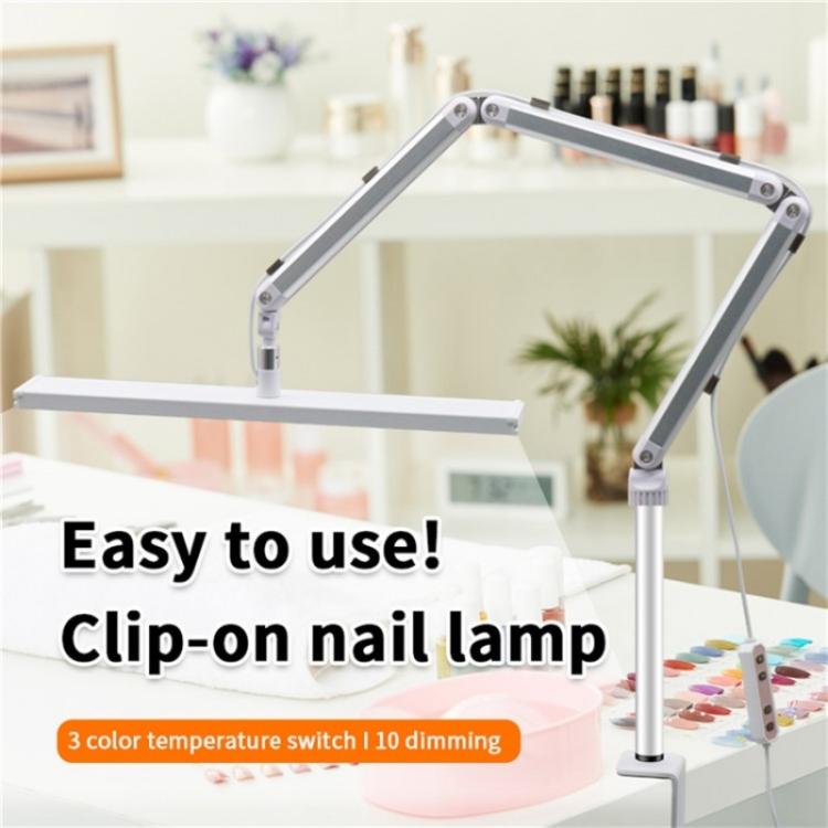 S001 Foldable Eyelash Extension LED Light Clip On Beauty Salon Tattoo Lamp, US Plug, UK Plug, EU Plug, AU Plug