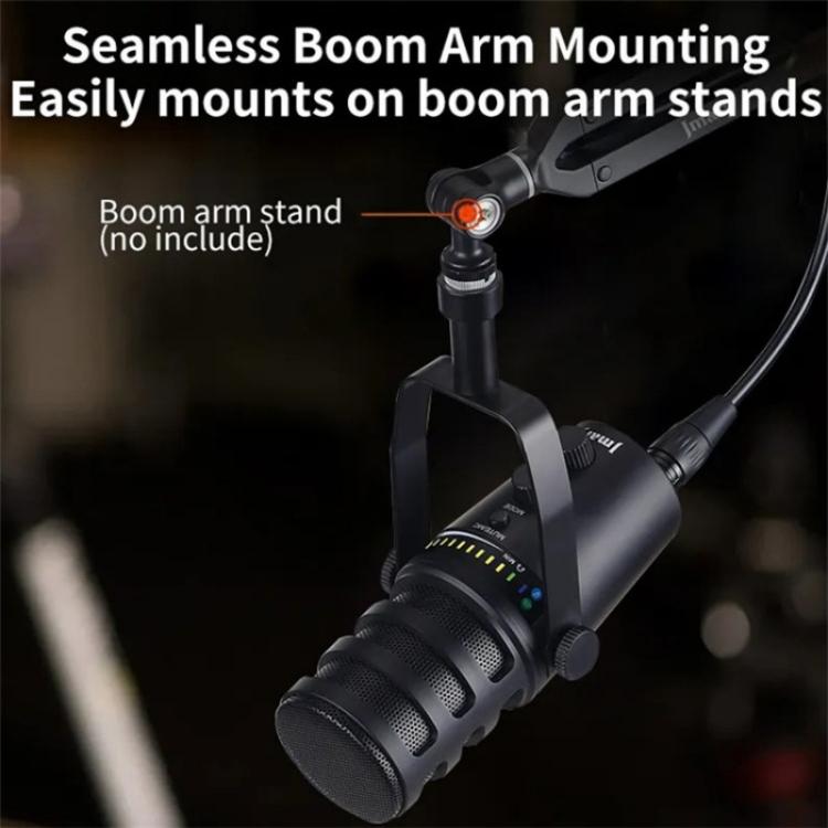 JMARY MC-PW12 360 Degree Rotating USB Desktop Microphone, MC-PW12