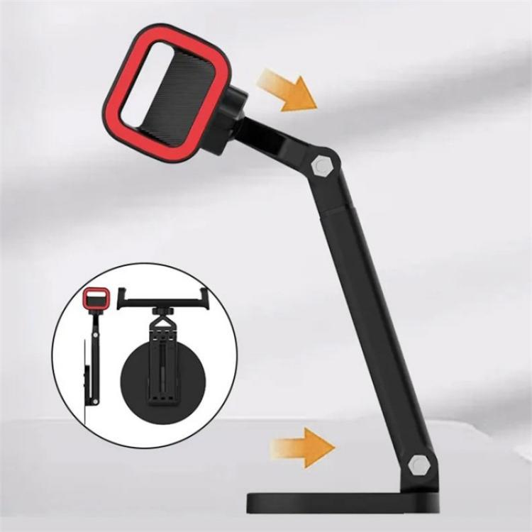JMARY MK63 Foldable 360 Degree Rotating Base Desktop Phone Tablet Holder, MK63