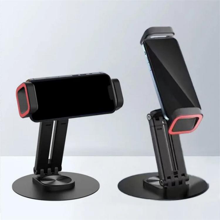 JMARY MK63 Foldable 360 Degree Rotating Base Desktop Phone Tablet Holder, MK63