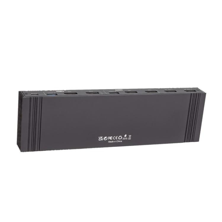 K10-2 For 2 Computers/Monitors USB 3.0 Dual DP Output 8K 60Hz 2x2 Version 2.1 KVM Switcher, US Plug, EU Plug