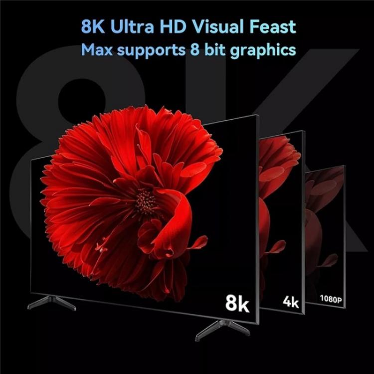 U8K1 Support 100W Fast Charging TYPE C Bidirectional Switcher USB C 40Gbps 8K Video Output, U8K1