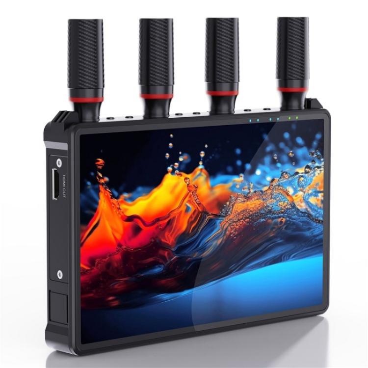 VRRIIS 083P Wth Screen Support 1TX to 5RX 400m Wireless HDMI Transmitter Receiver, US Plug, UK Plug, EU Plug, AU Plug