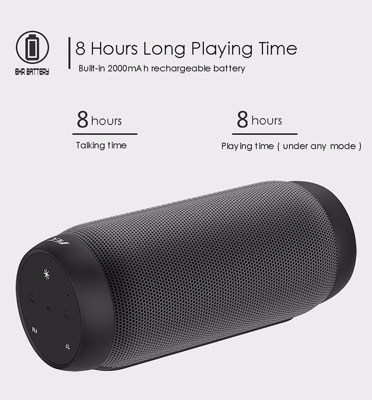 Altoparlante stereo HiFi wireless LED colorato BQ615 PRO, combina Bluetooth + lettore di schede TF + radio FM + AUX + NFC, BQ615 PRO