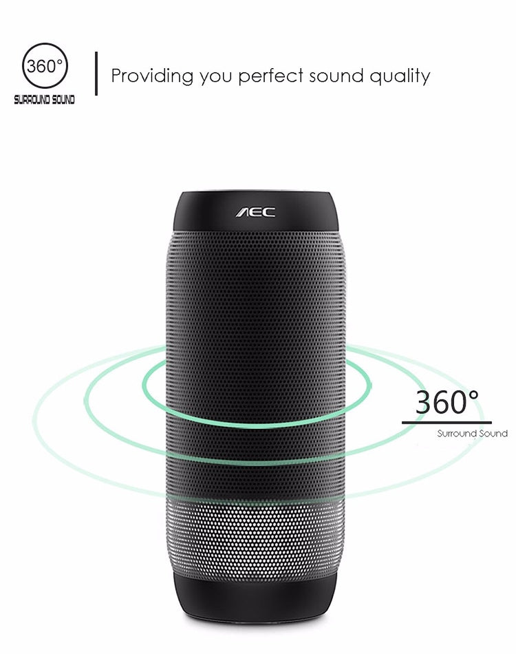 Altoparlante stereo HiFi wireless LED colorato BQ615 PRO, combina Bluetooth + lettore di schede TF + radio FM + AUX + NFC, BQ615 PRO