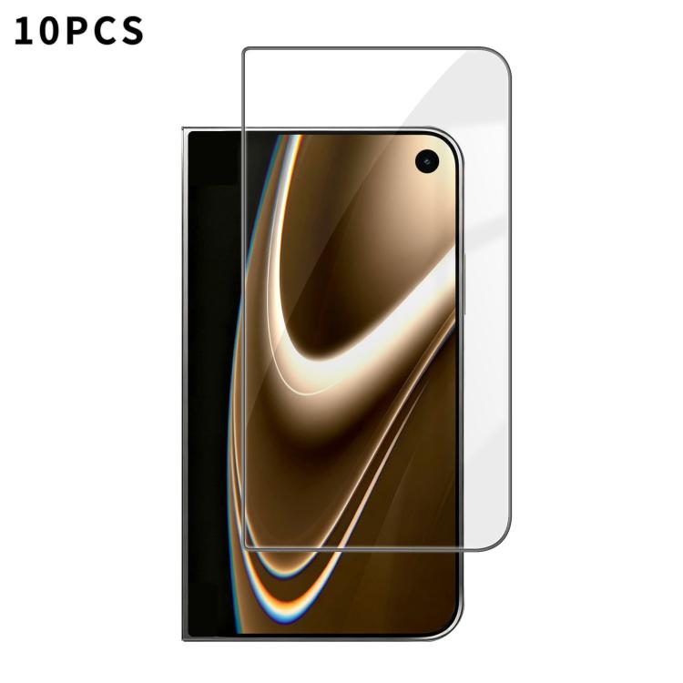 10 pezzi Kalebol Pellicola in vetro temperato HD ad alto contenuto di alluminio, serigrafata, a copertura totale, anti-impronta, con bordo nero, For iPhone 18 Pro, For iPhone 18 Pro Max, For iPhone 17 Pro Max, For iPhone 17 Pro, For iPhone 17