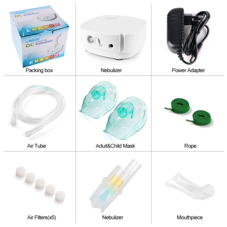 A500LWD Nebulizzatore Assistenza domiciliare Bambini Adulti Asma Inalatore Respiratore Umidificatore Ricaricabile Automizer Inalare Nebulizzatore ad ultrasuoni, A500LWD
