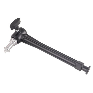 D086 Asta di prolunga in lega di alluminio da 19 cm con doppia filettatura da 1/4 e 3/8 di pollice., 19cm