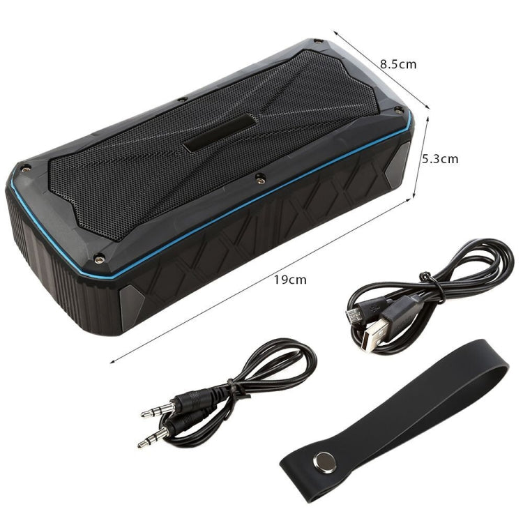 Altoparlante Bluetooth portatile Altoparlanti wireless stereo super bassi Supporto IP66 Impermeabile Ricarica di emergenza Vivavoce TF