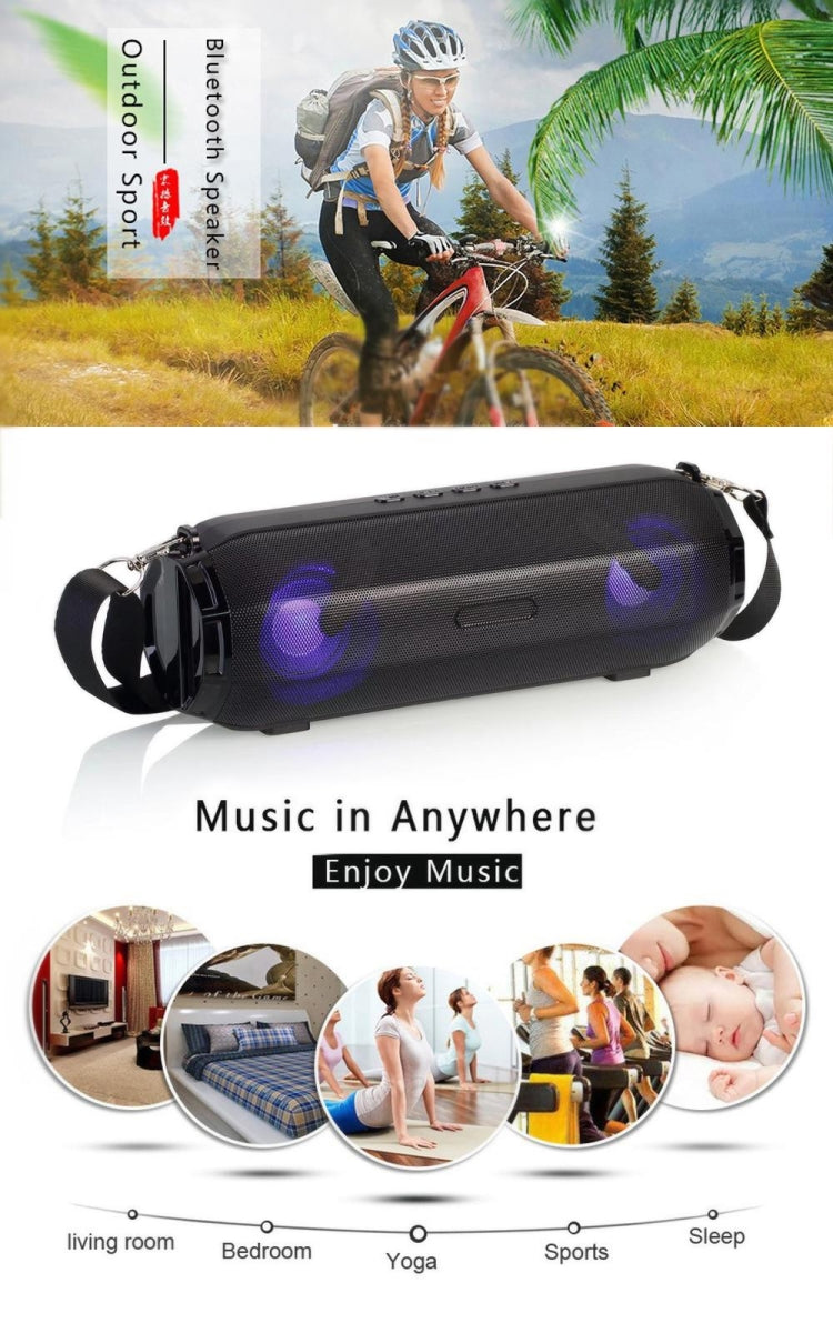 Altoparlante stereo portatile senza fili Bluetooth LZ33 Altoparlanti musicali vivavoce per computer con TF FM