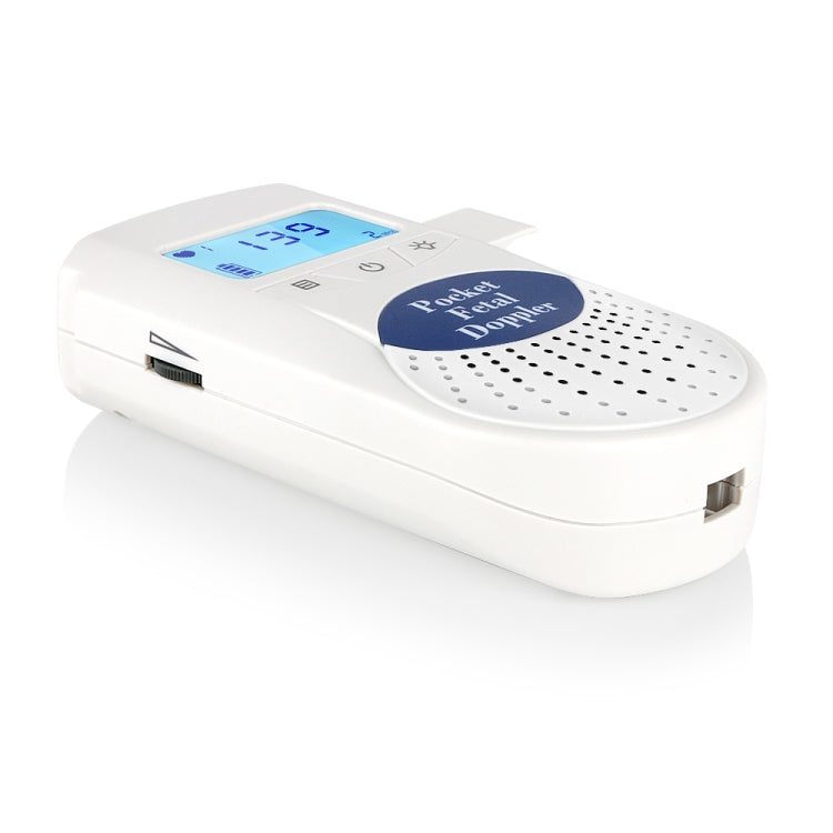 FD-100 Digitale Doppler Fetale Ad Ultrasuoni Rilevatore di Battito Cardiaco Del Bambino Monitor LED Digitale Prenatale Tascabile Fetale Doppler Stetoscopio, FD-100 (Blue)