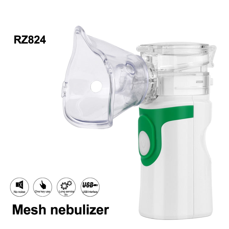 RZ824 Assistenza sanitaria Mesh Nebulizzatore Palmare Casa Bambini Adulti Asma Inalatore Mini Cura Inalare Nebulizzatore ad ultrasuoni, RZ824