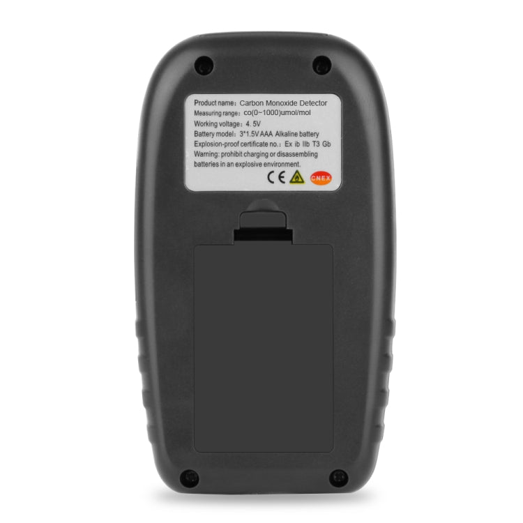 Rilevatore di monossido di carbonio WINTACT WT8825 Sensore di gas CO indipendente Avviso Rilevatore di allarme avvelenamento ad alta sensibilità, WT8825