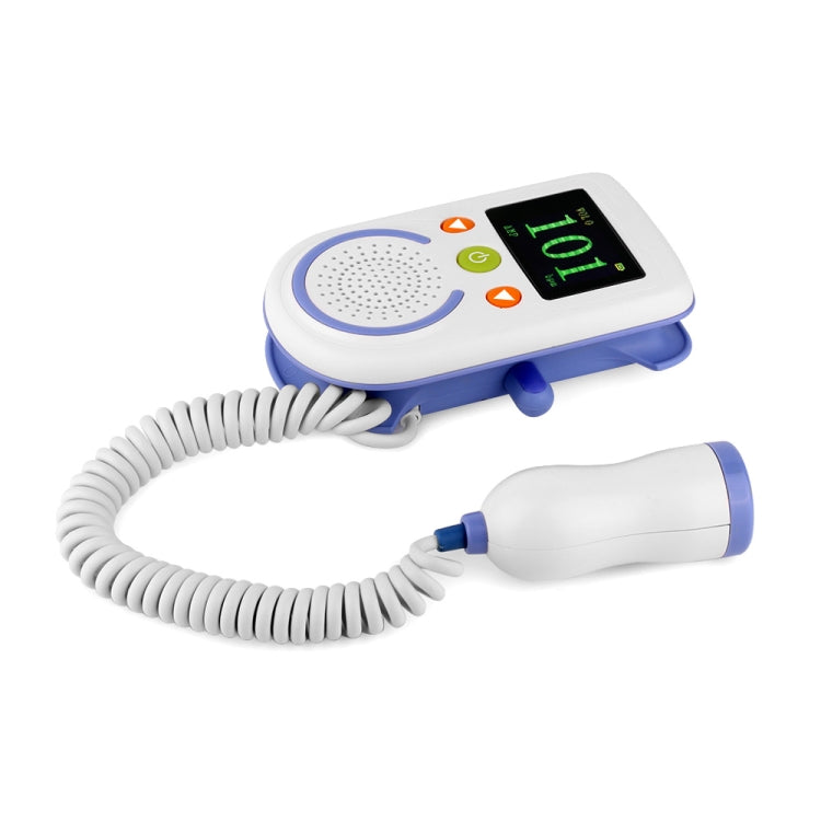 A100D Digitale Doppler Fetale Ad Ultrasuoni Rilevatore di Battito Cardiaco Del Bambino Monitor Stetoscopio Doppler Fetale Tascabile Prenatale Ricaricabile