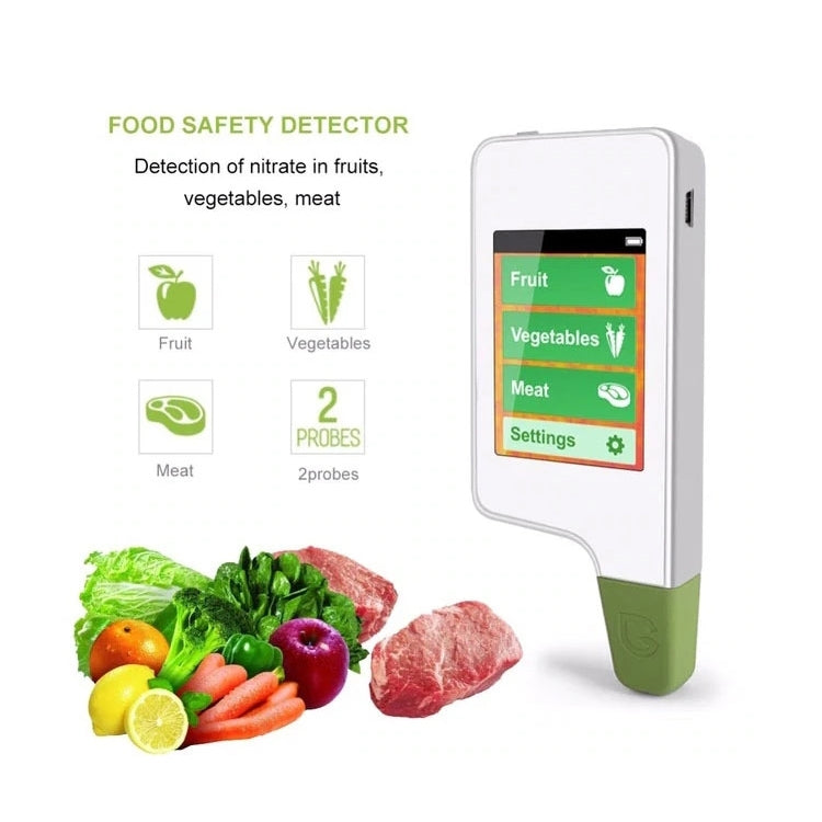 Tester per la sicurezza ambientale degli alimenti con residui di nitrato di carne di frutta e verdura