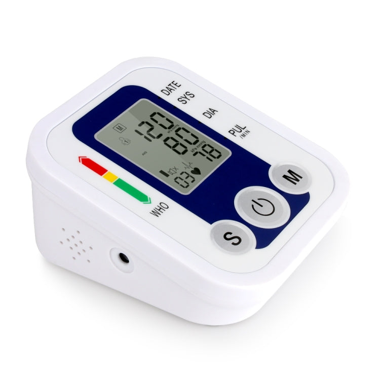 ZK-B02 Monitor digitale automatico della pressione arteriosa del braccio superiore Sfigmomanometro Manometro Battito cardiaco Misuratore di frequenza Tonometro Pulsometro