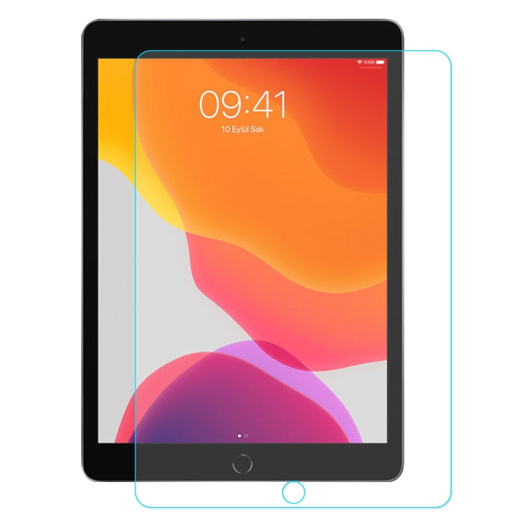 Per iPad 10.2 (2019) ENKAY Hat-Prince 0,33 mm 9H Durezza superficiale 2,5D Pellicola in vetro temperato antideflagrante