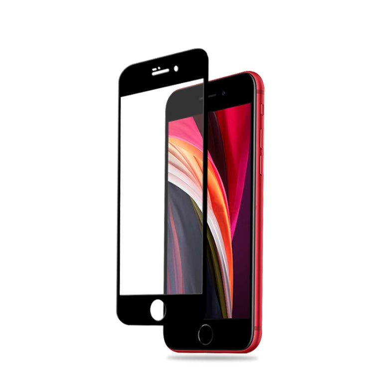 Per iPhone SE 2020 mocolo 0,33 mm 9H 2,5D Pellicola in vetro temperato a colla completa, 1pcs