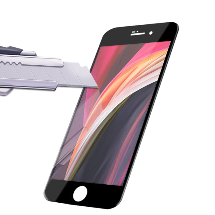 Per iPhone SE 2020 mocolo 0,33 mm 9H 2,5D Pellicola in vetro temperato a colla completa, 1pcs