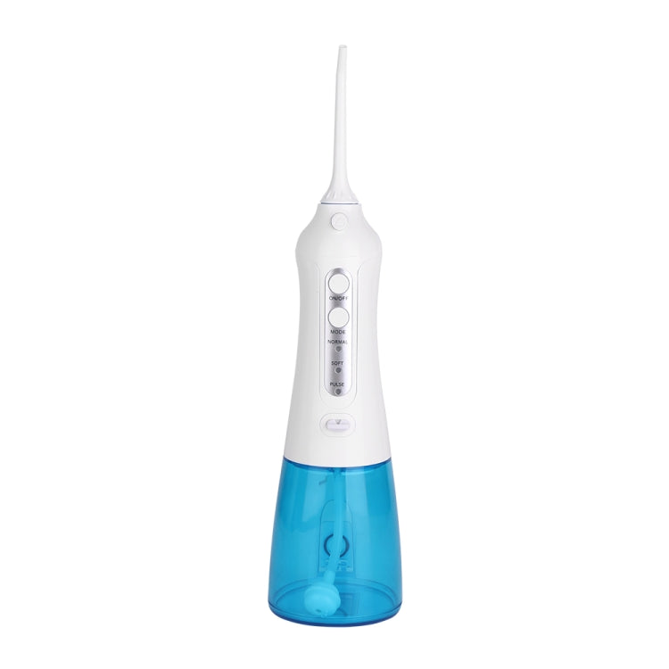 Pulitore per filo interdentale senza fili Portatile 1400mAh Idropulsore ricaricabile tramite USB IPX7 Irrigatore orale impermeabile, Capacità del serbatoio dell'acqua: 300ML, WF201K-2