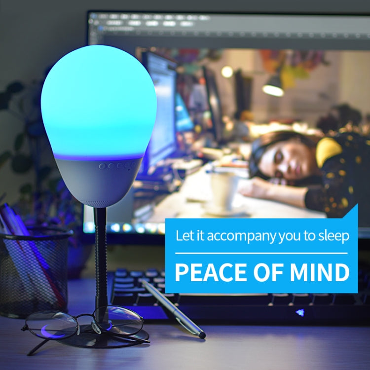 T6 Divertente altoparlante Bluetooth che sbatte le ali Allevia lo stress Luci colorate Soundbar Scheda TF di supporto in gomma