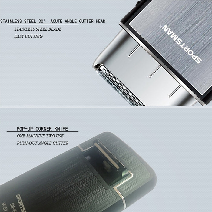 Rasoio ricaricabile USB mini rasoio multifunzione SPORTSMAN, Multi-function