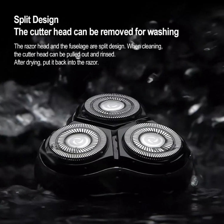 Rasoio da barba elettrico da barbiere portatile per la cura del viso originale Xiaomi Youpin BlackStone da uomo