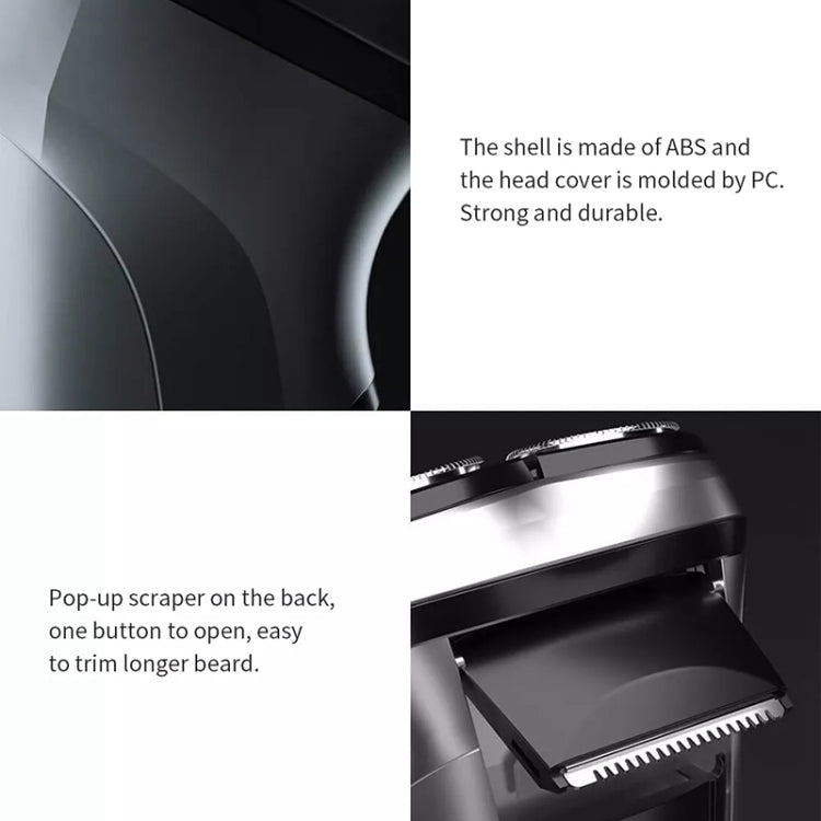 Rasoio da barba elettrico da barbiere portatile per la cura del viso originale Xiaomi Youpin BlackStone da uomo