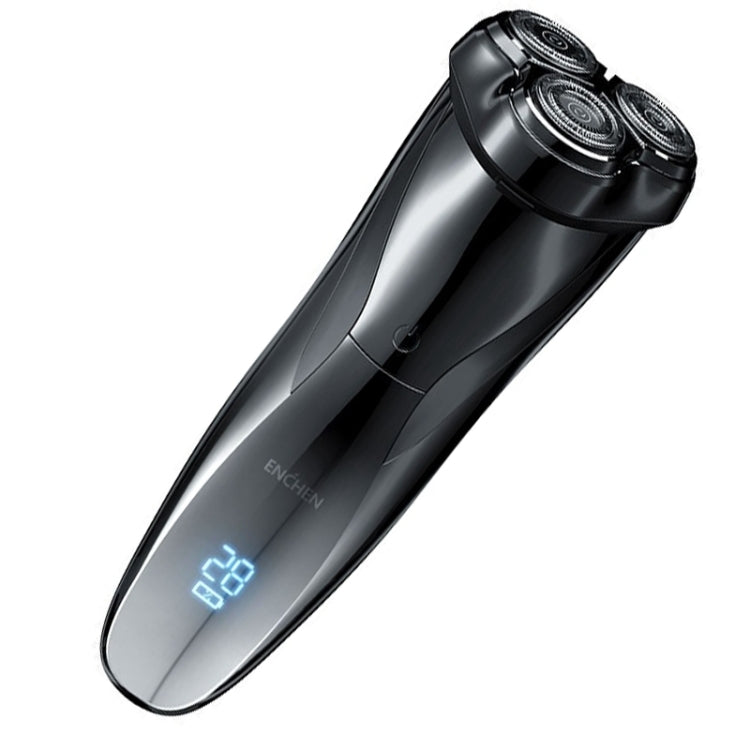 Rasoio da barba elettrico originale Xiaomi Youpin Yingqu Blackstone3 da uomo portatile per la cura del viso con tre teste di taglio