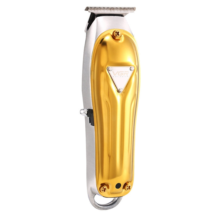 VGR V-057 Tagliacapelli bianco con testa a olio professionale in metallo USB da 8 W, V-057