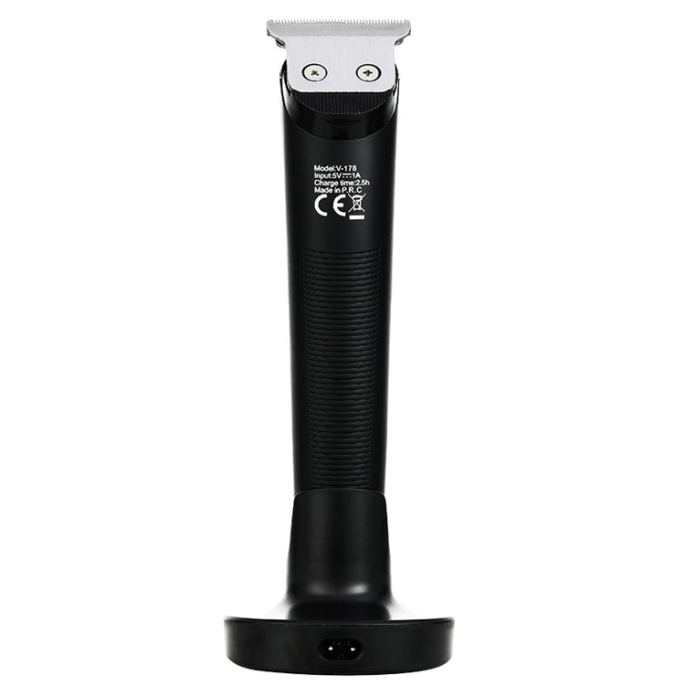 Tagliacapelli portatile USB VGR V-178 da 5 W con display LED e base, V-178