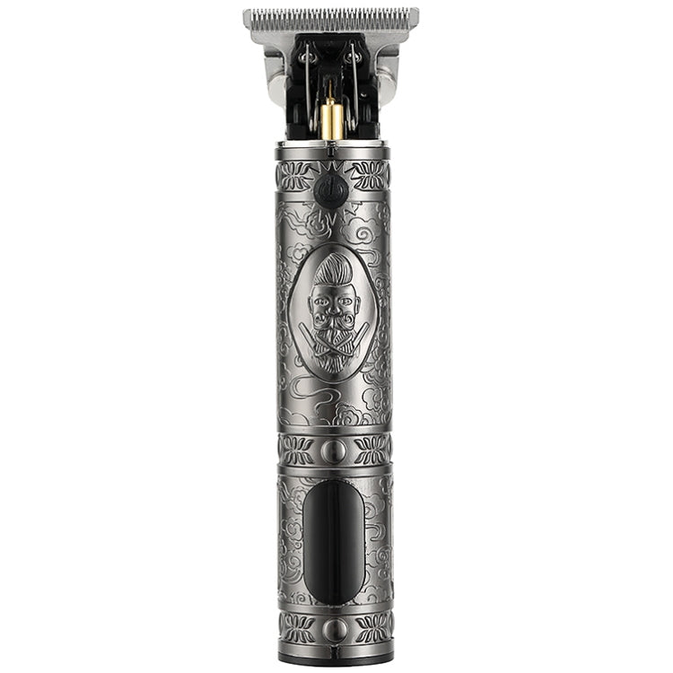 Tagliacapelli VGR V-228 5W USB con incisione retrò con display digitale a LED, V-228 (Bronze), V-228 (Silver)