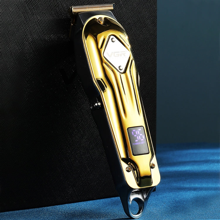 Tagliacapelli professionale in metallo USB VGR V-261 da 8 W con display digitale a LED, V-261 (Gold), V-261 (Silver)