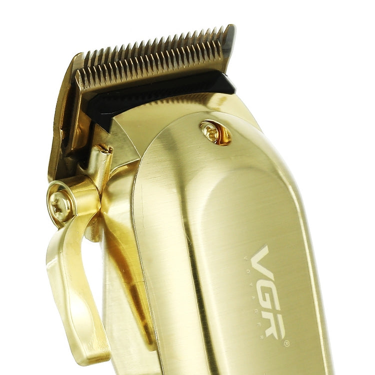 Tagliacapelli elettrico in metallo USB VGR V-278 da 10 W con display digitale a LED, V-278 (Gold), V-278 (Silver)
