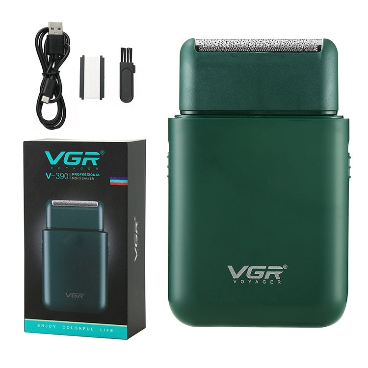 Rasoio elettrico alternativo portatile USB VGR V-390 da 5 W, V-390 (Black), V-390 (Green)