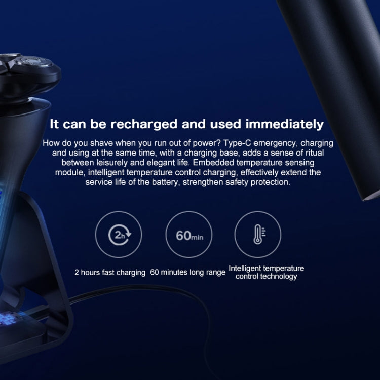 Rasoio elettrico originale Xiaomi Mijia S700 ricaricabile IPX7 impermeabile per barba bagnata e asciutta, S700