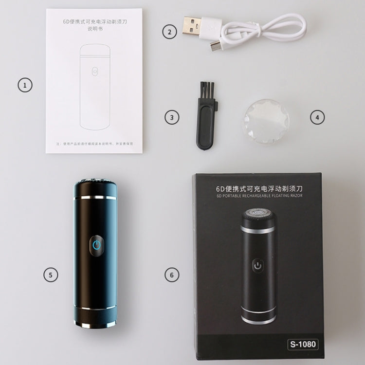 Rasoio elettrico Mini Turbo in metallo S1080