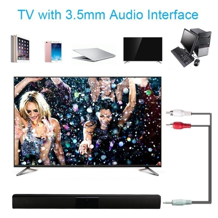 Soundbar TV da 20 W Altoparlante Bluetooth Radio FM Sistema Home Theatre Subwoofer wireless portatile Bassi MP3 Boombox musicale per Xiaomi
