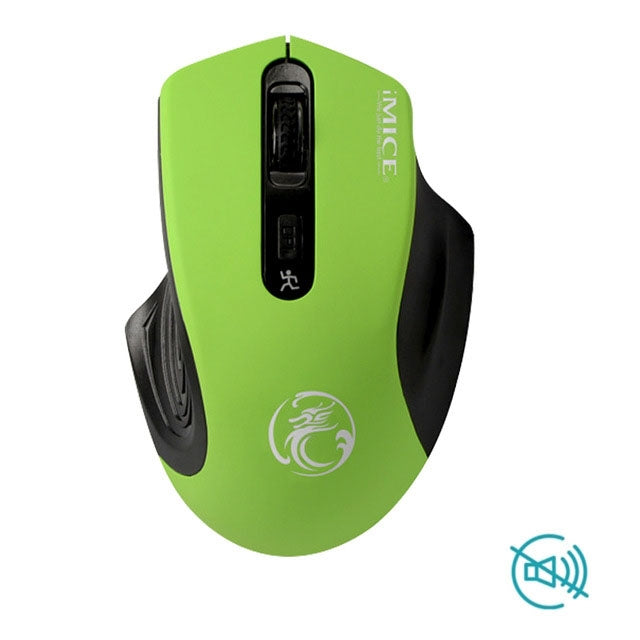 Mouse ottico per computer con ricevitore USB 3.0 regolabile iMICE da 2,4 GHz 2000 DPI, TBD003784801A, TBD003784801B, TBD003784801C, TBD003784801D, TBD003784801E, TBD003784801F, TBD003784801G, TBD003784801H