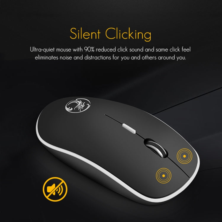 Mouse wireless USB muto ergonomico silenzioso iMCE da 2,4 Ghz 1600 DPI