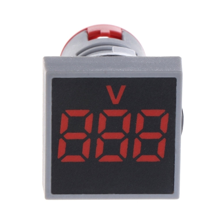 AD101-22VMS Mini AC 20-500V Voltmetro Pannello quadrato LED Indicatore misuratore di tensione digitale