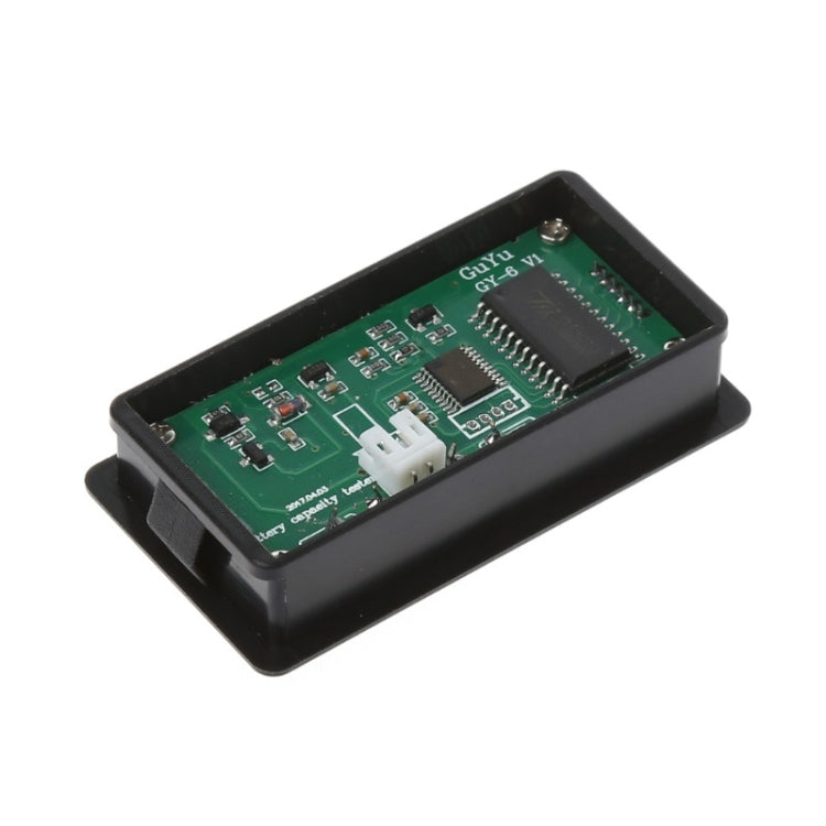GY-6S 12V Misuratore di potenza della batteria al piombo Indicatore di capacità della batteria al litio Display Tester Voltmetro percentuale, 12V Green Light