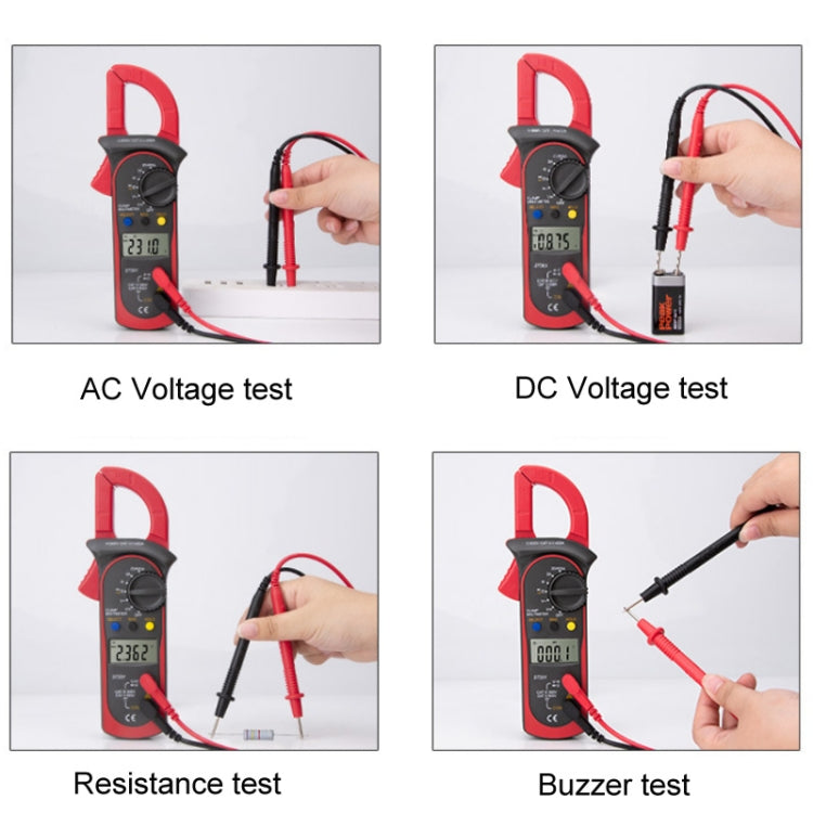 ANENG ST201 Tester per strumenti di misurazione di tensione e corrente multimetro digitale CA e CC