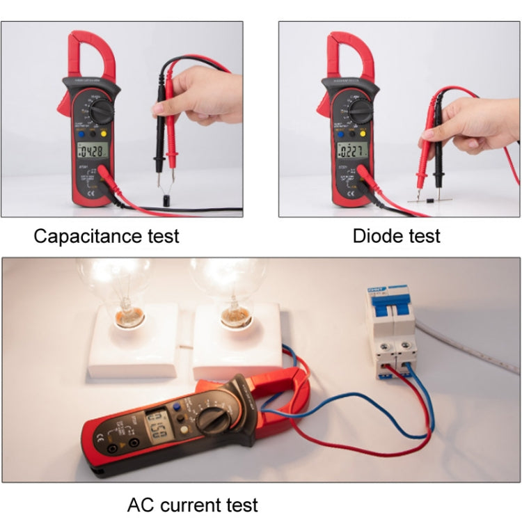 ANENG ST201 Tester per strumenti di misurazione di tensione e corrente multimetro digitale CA e CC