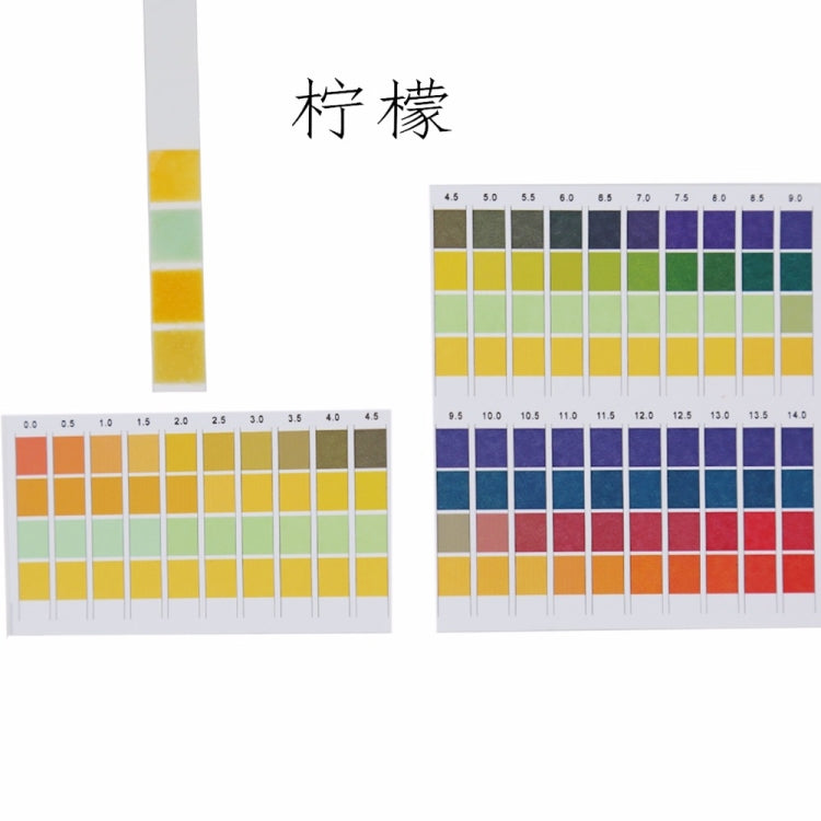100 strisce/scatola Strisce reattive per pH Carta per tornasole premium in scala 0-14 Ideale per testare il livello di pH dell'acqua, 100 Strips